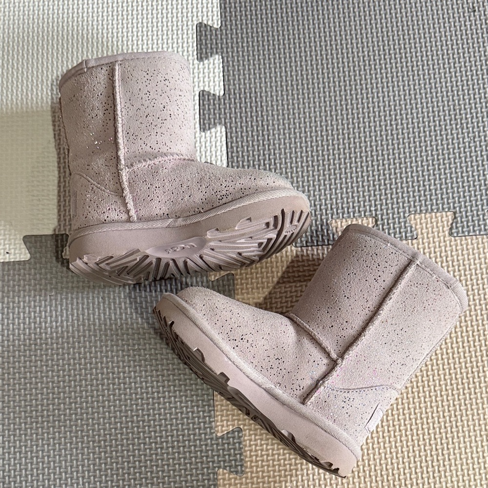 UGG Kids Classic II Shimmer Sky Boots
